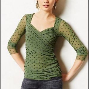 Anthropologie Dottie top by Sweet Pea NEW